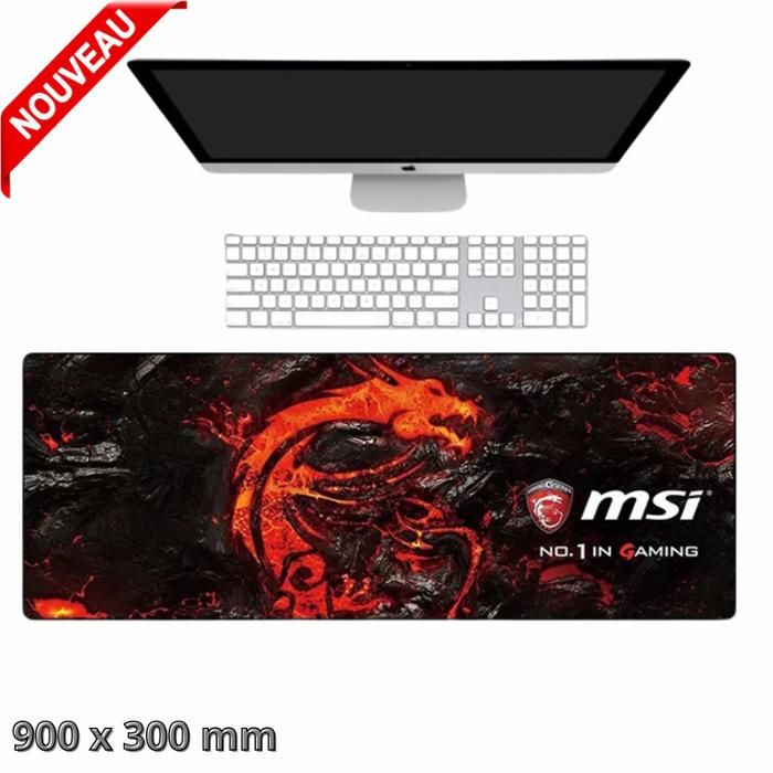 Tapis de Souris Gamer XXL 900 x 300 mm – Confort Ultime et Design Élégant