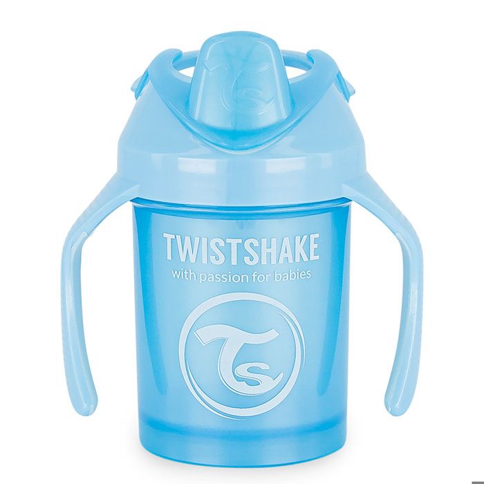TWISTSHAKE Tasse à Bec Anti-fuites 230ml - Bleu