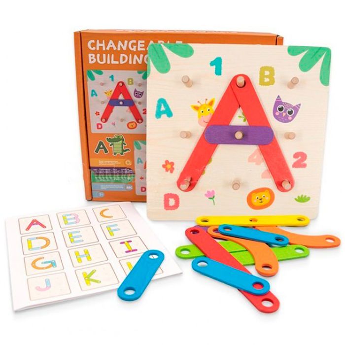 Changeable building blocks