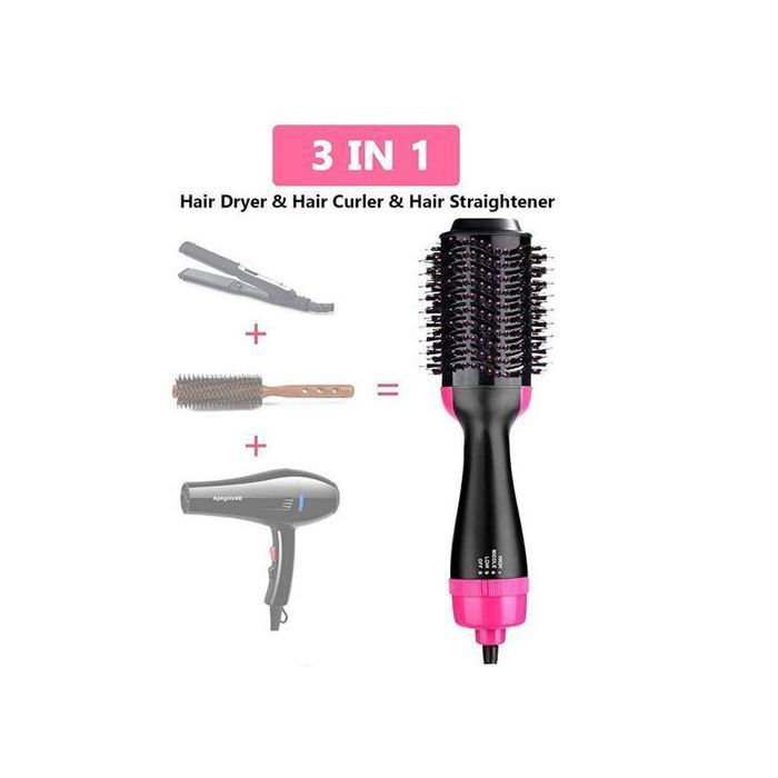 Brosse Soufflante 3 en 1 - One Step - Pro - Lissante - Boucleur - Sèche-cheveux
