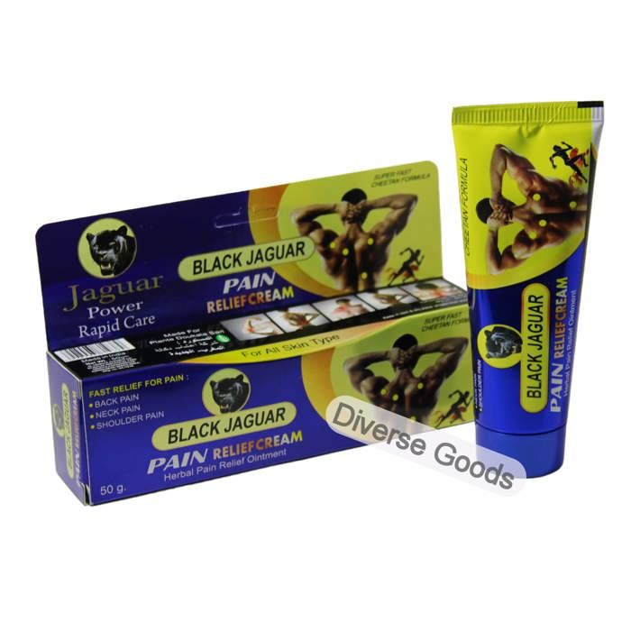 Crème anti-douleur MASSAGE Jaguar Power, 50 g ( HOMME )