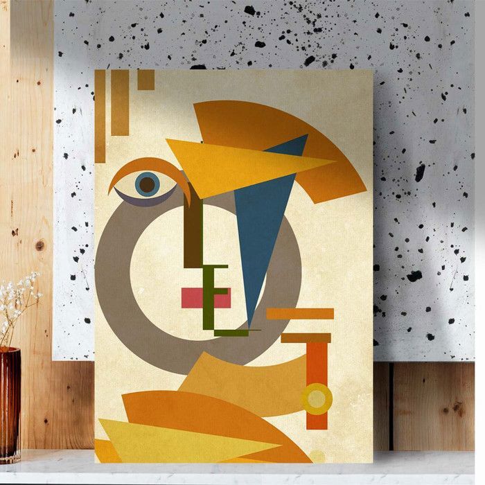 Tableau Décoratif - Vibration et Énergie - 80 x 120 cm - Multicolore - Contemporain