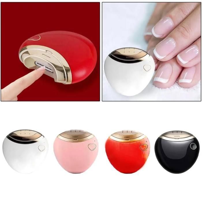 Coupe-Ongles Électrique Noir pour Enfants/Adultes(Couleur aléatoire)