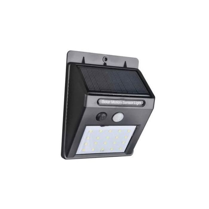 Lampe Solaire Murale Extérieure - Détecteur de Mouvement