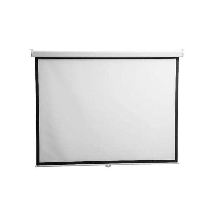 Ecran mural eyeplay de la grande marque 180 x 180 cm Fixe avec déroulement manuel