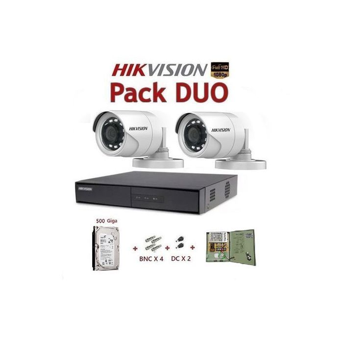 Hikvision Pack Duo pour Système de Surveillance