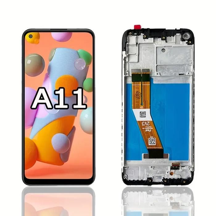 Écran de Remplacement LCD pour Téléphone A11, Écran de Rechange avec Outil de Retrait + Verre Trempé