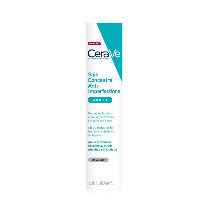 CeraVe Soin Concentré Anti-Imperfection enrichi aux AHA BHA et 3 Céramides 40ml