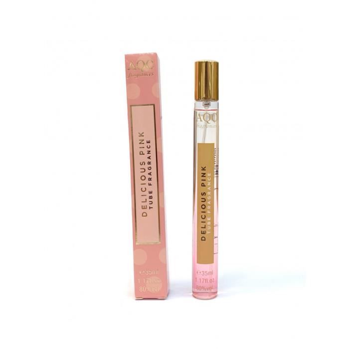 Eau de toilette - AQC Fragrances - Delicious Pink - 35 ml - Format sac - Parfum girly