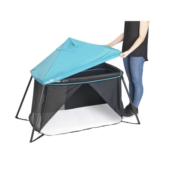 Babymoov Toit Anti-UV SPF 50+ pour Lit parapluie Naos, Facile à installer, Sac de transport inclus