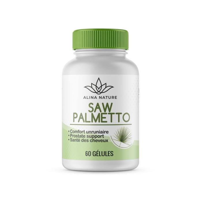 Saw Palmetto 60 Gelules Soutient la Sante de la Prostate