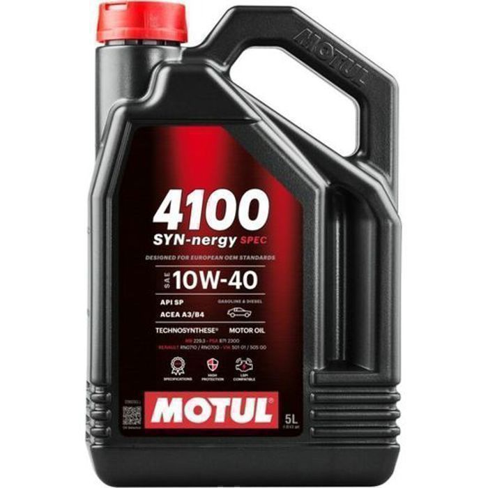 MOTUL 4100 SYN-nergy SPEC 10W-40 5L