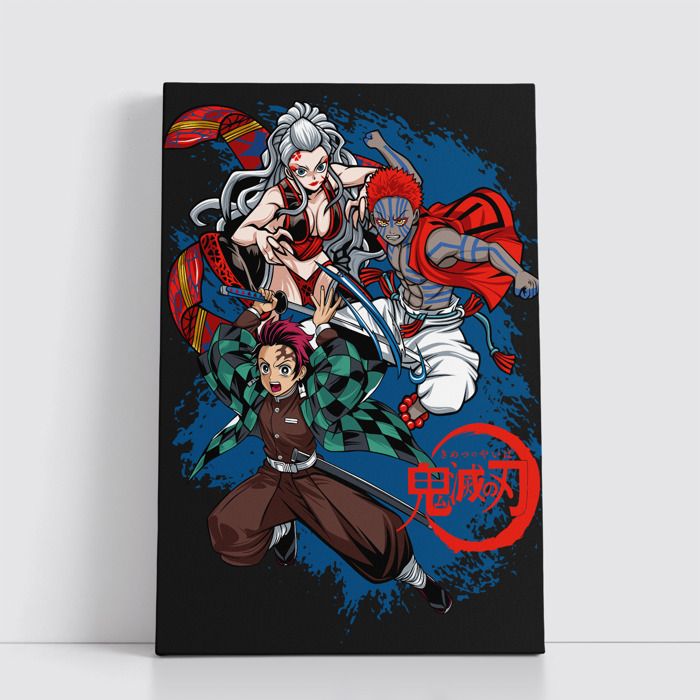 Tableau decoratif sur Toile 25x40 cm Anime attack on titan - one piece - Naruto - death note - Jujutsu Kaisen - Spy x Family 55