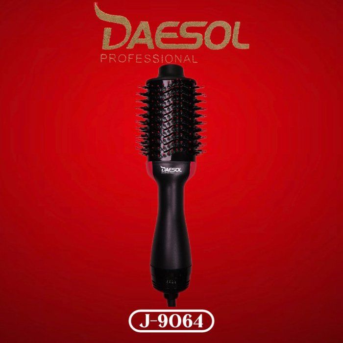 Daesol Brosse Lissante Professional 1200w Hair Straightener Curler Comb Roller One Step Electric