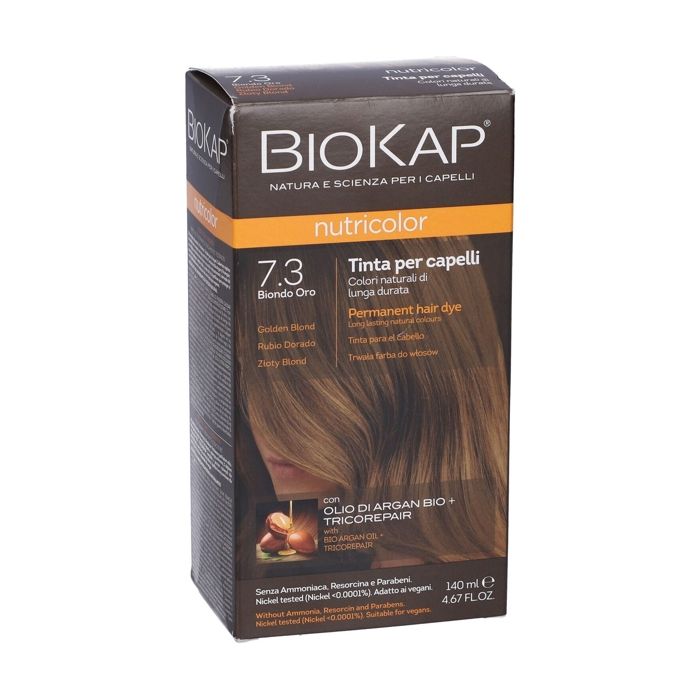 BIOKAP - Nutricolor 7.3 Blond or 140 ml