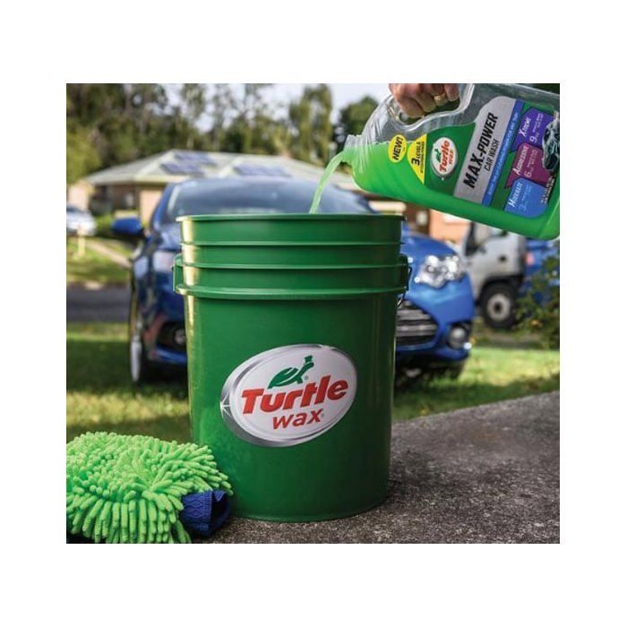 Seau de lavage - Turtle Wax - 5 Gallons - 19L - Solide - Compact - Détailing
