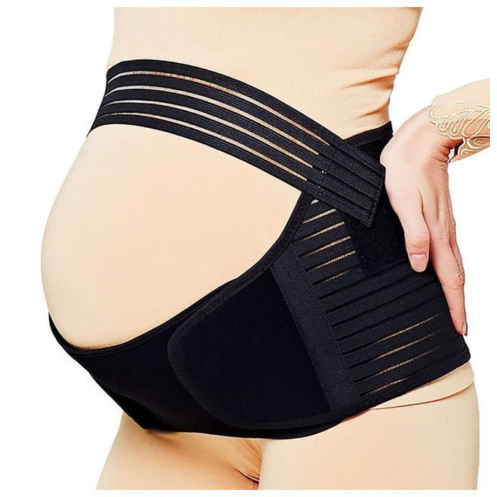 Ceinture de soutien de grossesse - Non spécifié - Taille L - Noir - Confortable - Respirante