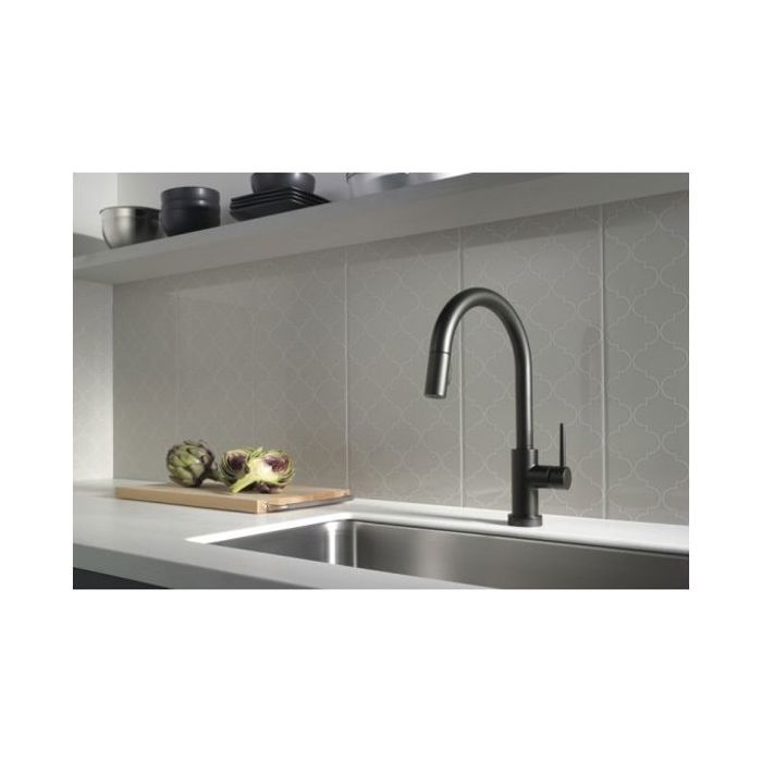 Mitigeur cuisine noir Acier Professionnel