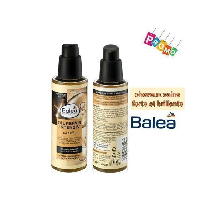Huile capillaire - Balea - Soin Intense - Anti-Chute - Nutrition Profonde - 50 ml