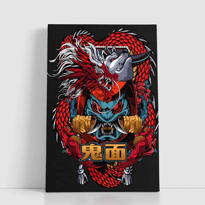 Tableau decoratif sur Toile 25x40 cm Anime attack on titan - one piece - Naruto - death note - Jujutsu Kaisen - Spy x Family 51