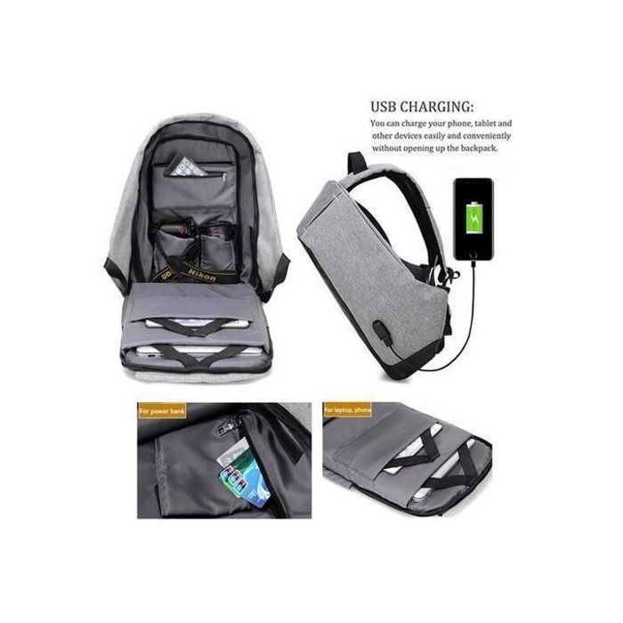 Sac à Dos USB Antivol : Sécurité & Pratique au Quotidien