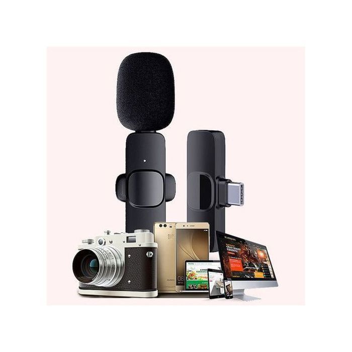 Microphones sans fil Cravate type-c