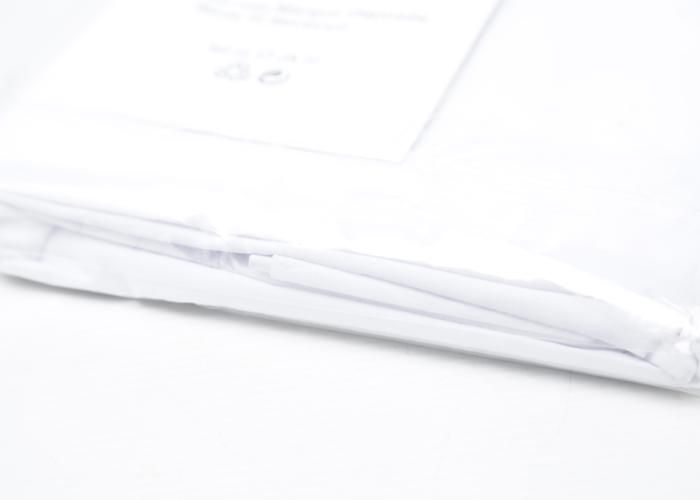 DRAP PLAT POLYCOTTON 230x240 BLANC