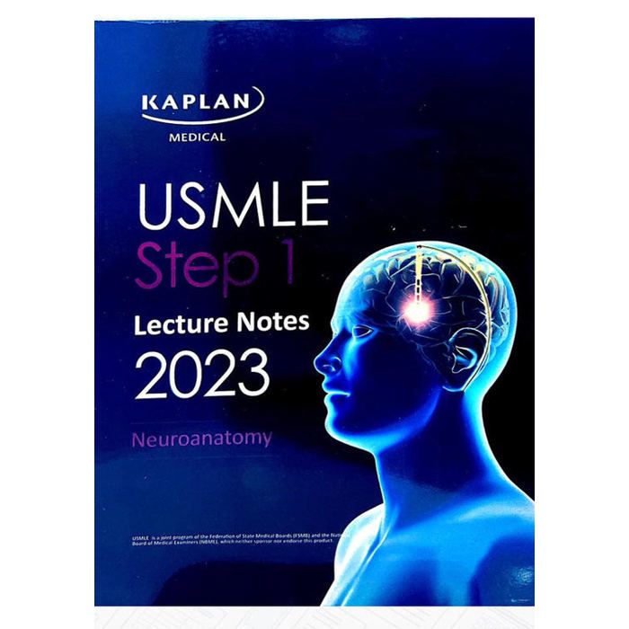 Notes de cours - GENERIC - USMLE étape 1 - 2023 - Broché - Neuroanatomie