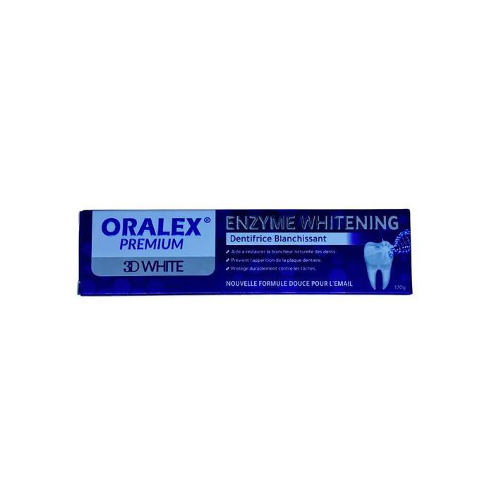 ORALEX DENTIFRICE PREMIUM ENZYME WHITENING 3D WHITE