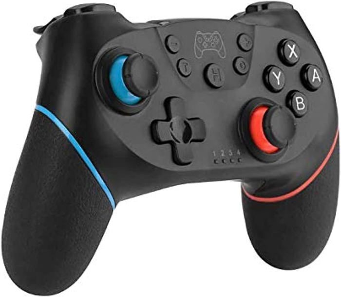 Manette de jeu - Nintendo - Sans fil - Noir - Compatible avec Switch - Antidérapante