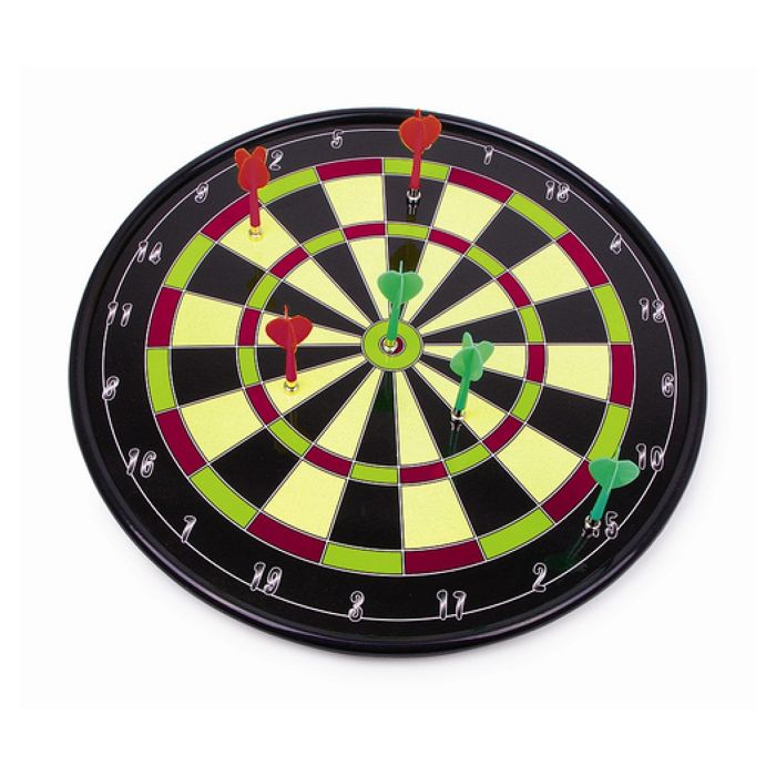 Jeu de fléchettes aimanté pour enfant - Small Foot Company - 2836 - Ø 46 cm - Intérieur