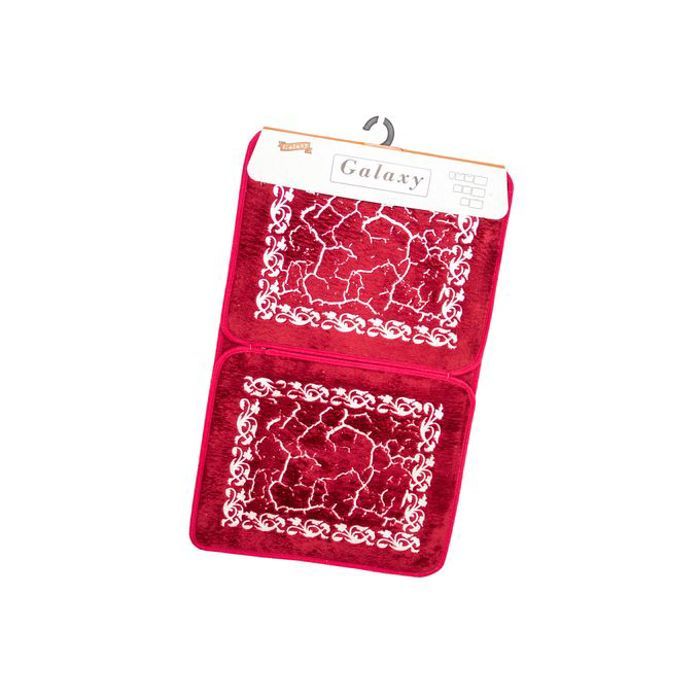 Galaxy tapis de bain - 3 pièce - Rouge