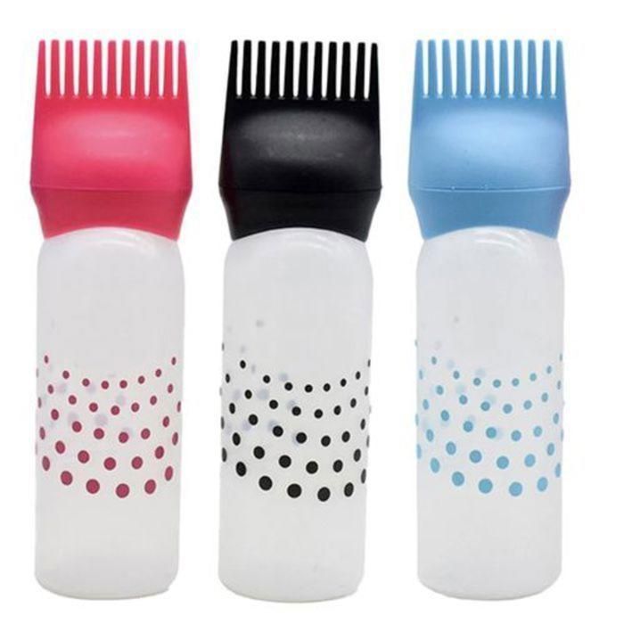 Teinture pour cheveux professionnelle avec peigne applicateur (Couleur aléatoire)