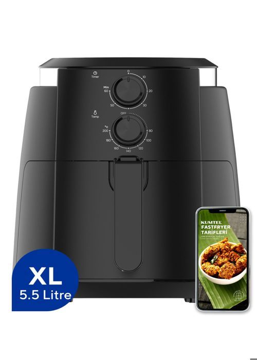 KUMTEL Fastfryer XL, Friteuse à air sans huile , HAF 01