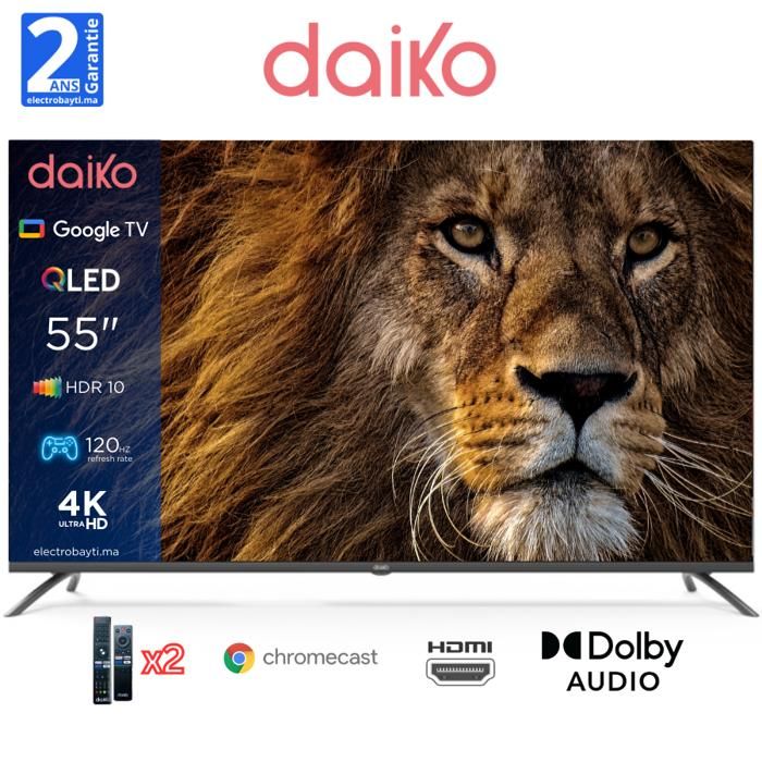 50 Smart Tv QLED Google TV, 4K UHD, HDR+, Dolby Audio, 120Hz, QLED50GU25DK