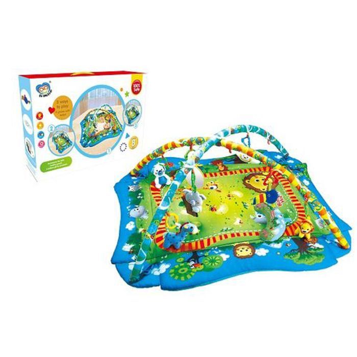 Tapis d'éveil bébé évolutif pour fille garçon, Tapis de jeu Dès la naissance