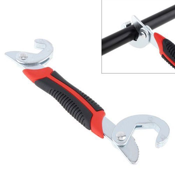 Clé universelle rapide réglable avec la poignée antidérapante Clés de Bricolage