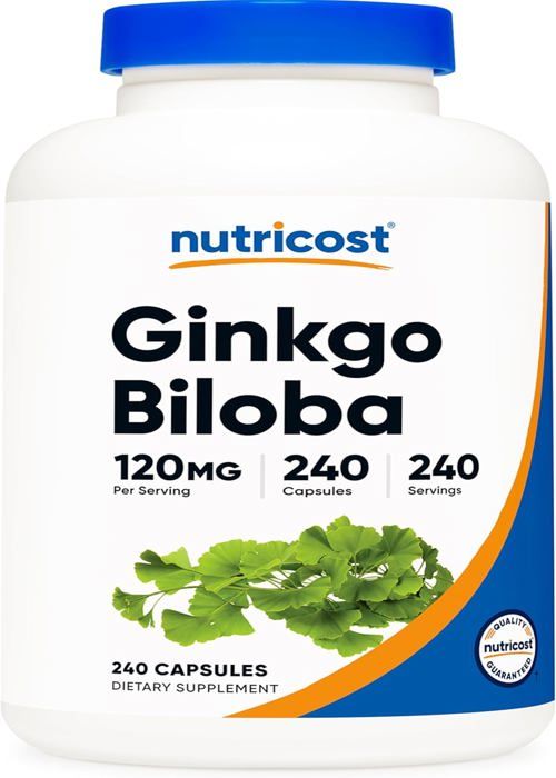 Ginkgo biloba 120 mg 240 capsules