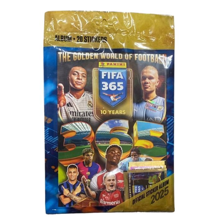 Cartes FIFA Ecoblistrer 10+1 Stickers PANINI 365 2025