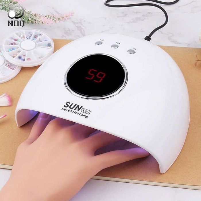 Lampe à Ongles - SUN - Photothérapie LED - 120W - Minuteries 30s/60s - Design USB