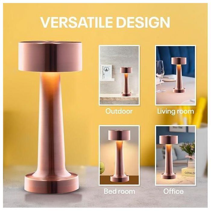 Lampe LED Tactile Sans Fil Rechargeable