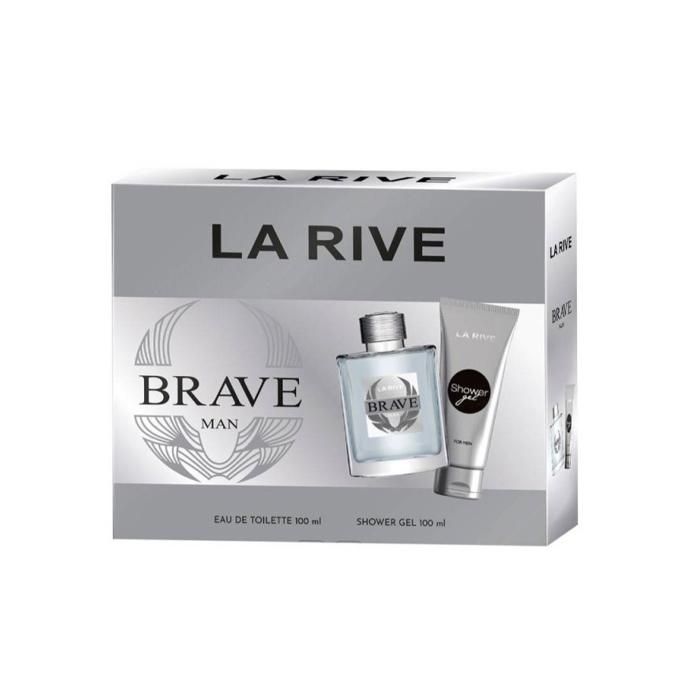 La Rive Coffret Brave Man (Parfum 100ml +Gel Douche 100ml)