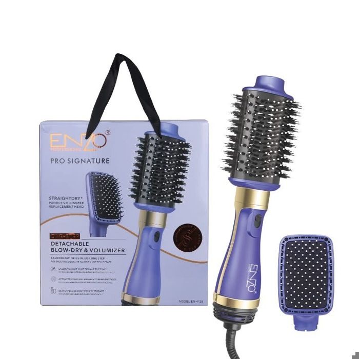 brosse soufflante volumisante et sèche-cheveux 2 en 1