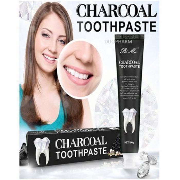 Dentifrice blancheur au charbon actif Charcoal Toothpaste