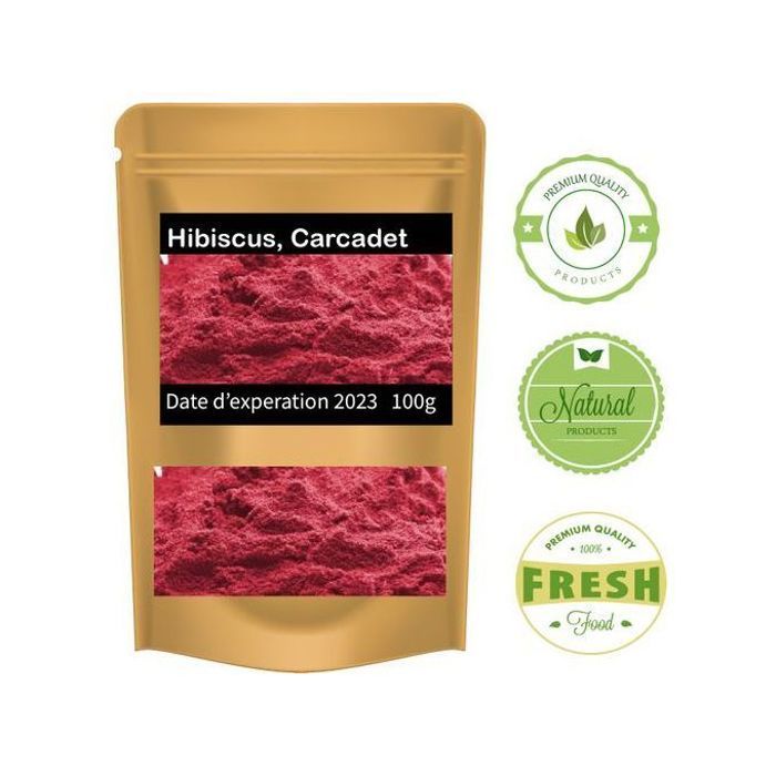 Poudre d'hibiscus - Carcadet