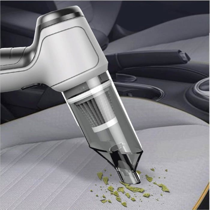 Mini aspirateur portatif sans fil rechargeable 3 en 1 pour voiture et maison Jb-107, couleur aléatoir