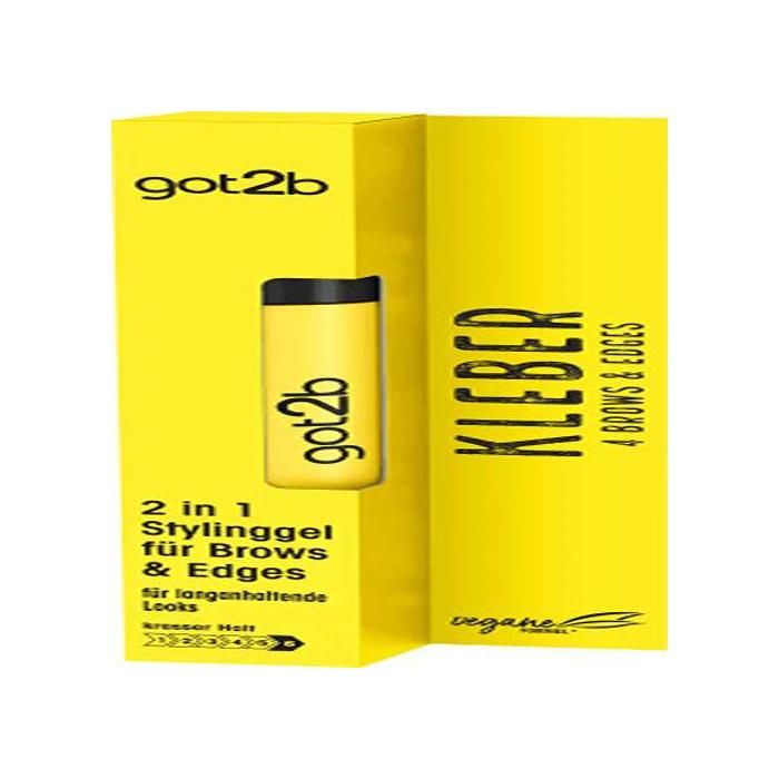 Gel GOT2B  fixateur des sourcils ,jaune 16ml