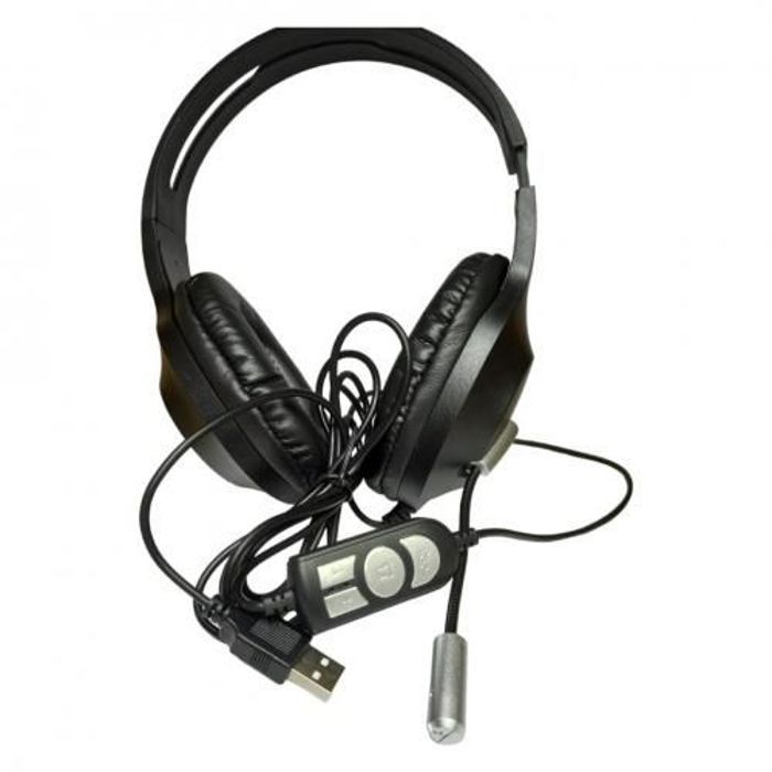 Casque Filaire USB Avec Micro Pour Centre D'appels De Bureau