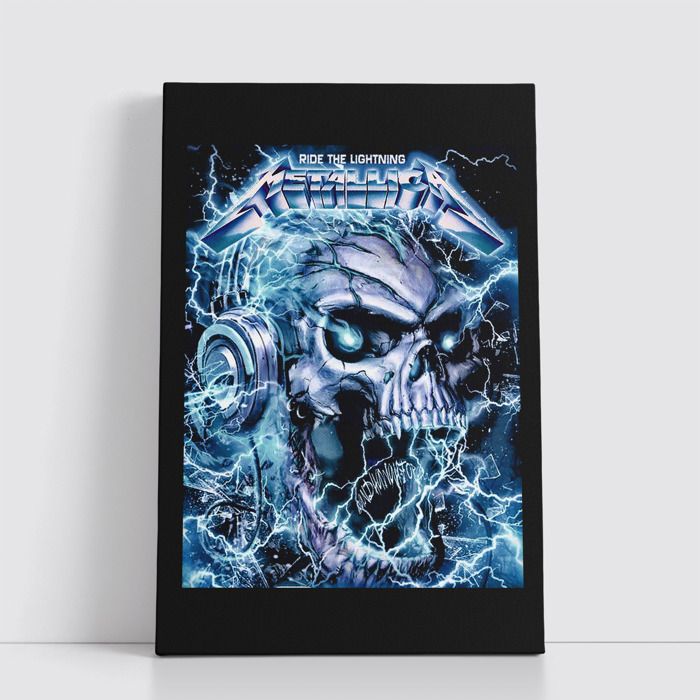 Tableau Rock sur Toile – Affiche Murale 25x40 cm Groupes de Rock Légendaires et Modernes 286