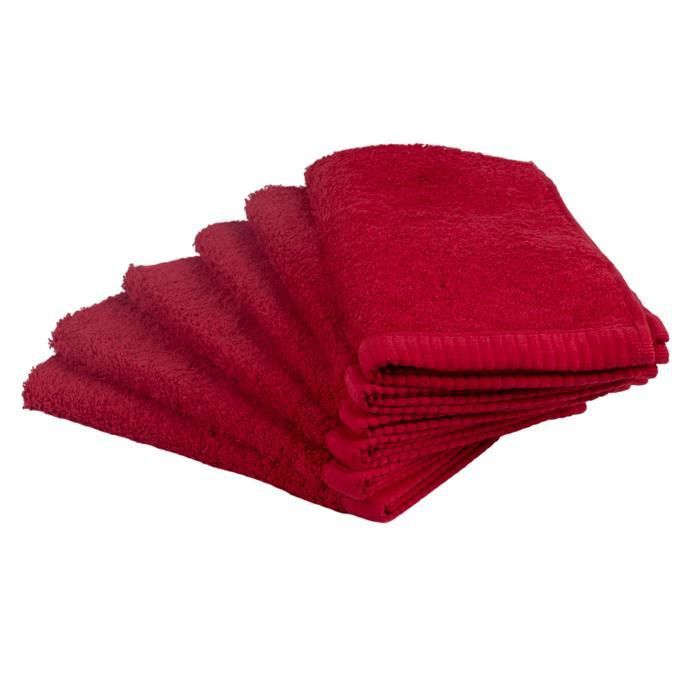 Serviette - Yatout Home - Royal - 30x50 cm - Rouge - 550 g/m²
